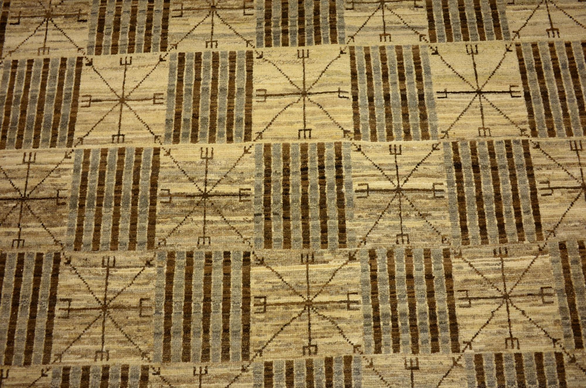 6' 6 x 9' 6 Hand Knotted Modern Ziegler Oriental Rug