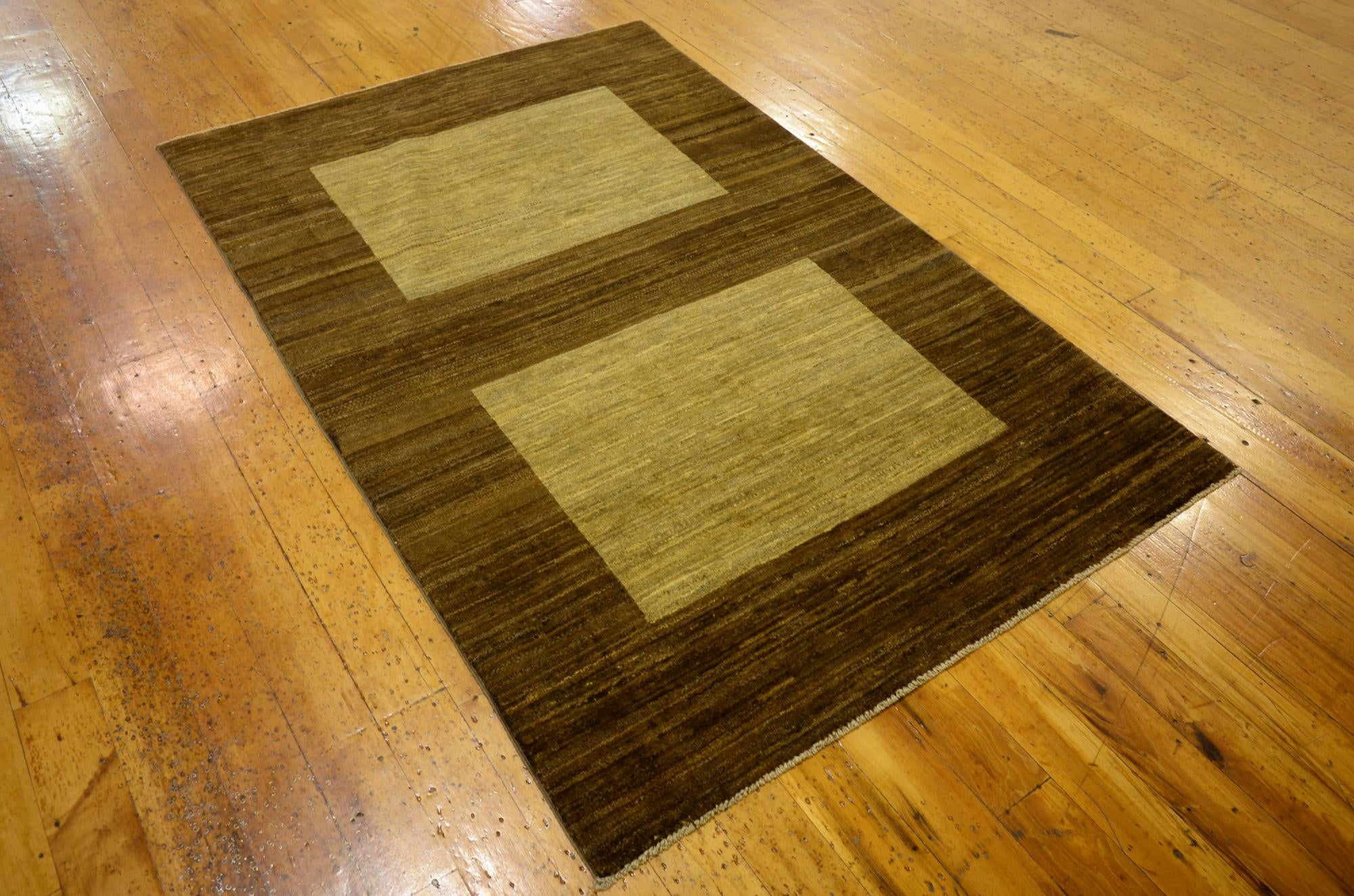 3' 10 x 5' 9 Hand Knotted Modern Ziegler Oriental Rug