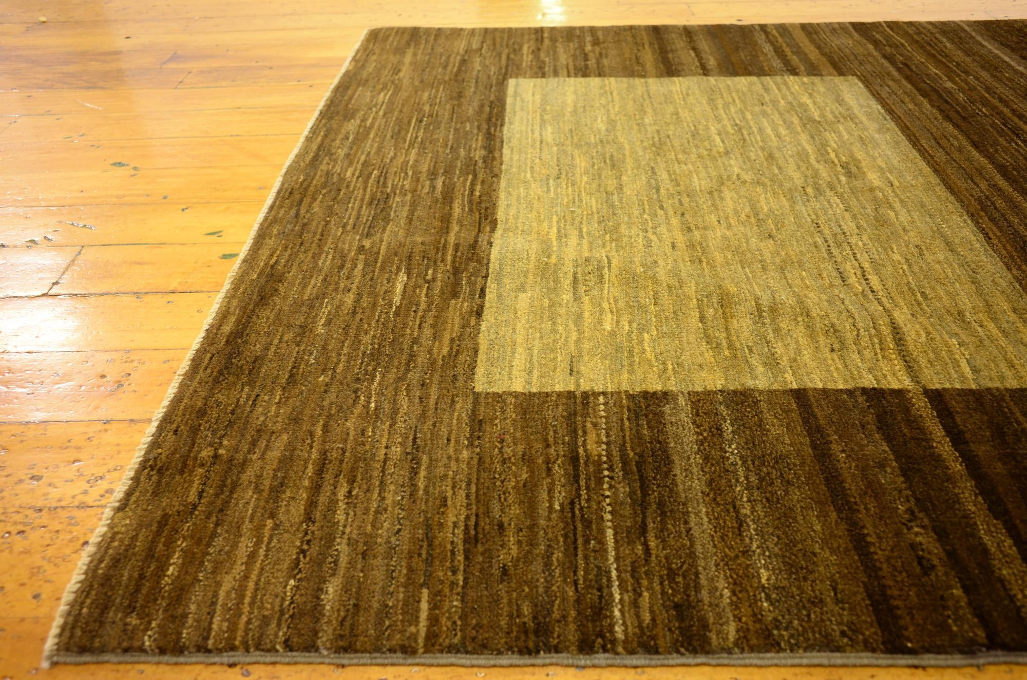 3' 10 x 5' 9 Hand Knotted Modern Ziegler Oriental Rug