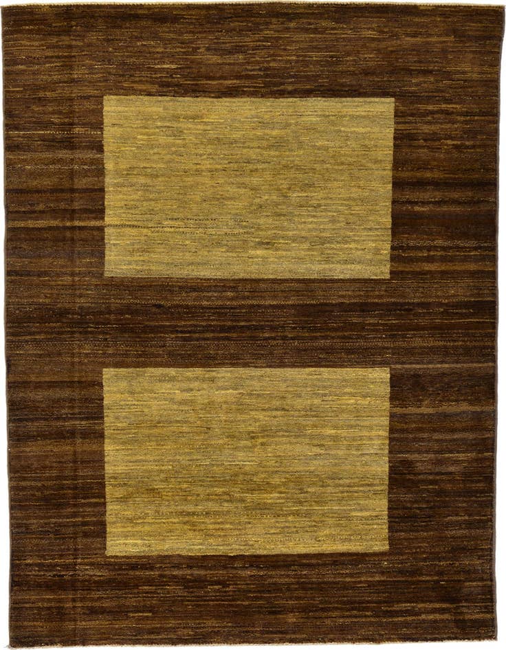 Detail image of 3' 10 x 5' 9 Hand Knotted Modern Ziegler Oriental Rug