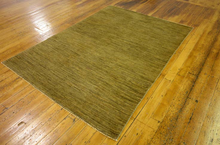 Detail image of 4' 11 x 6' 5 Hand Knotted Modern Ziegler Oriental Rug