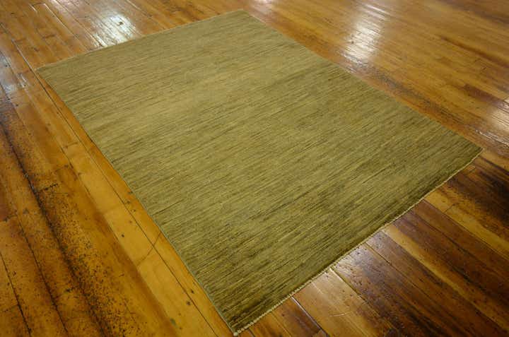 4' 11 x 6' 5 Hand Knotted Modern Ziegler Oriental Rug