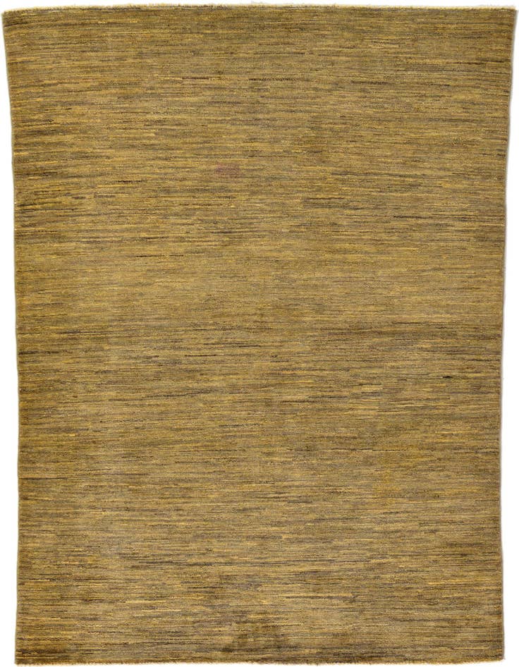 Detail image of 4' 11 x 6' 5 Hand Knotted Modern Ziegler Oriental Rug