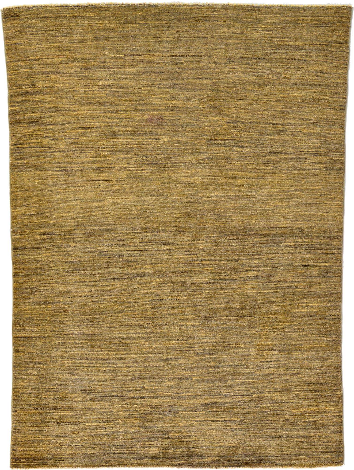 4' 11 x 6' 5 Hand Knotted Modern Ziegler Oriental Rug