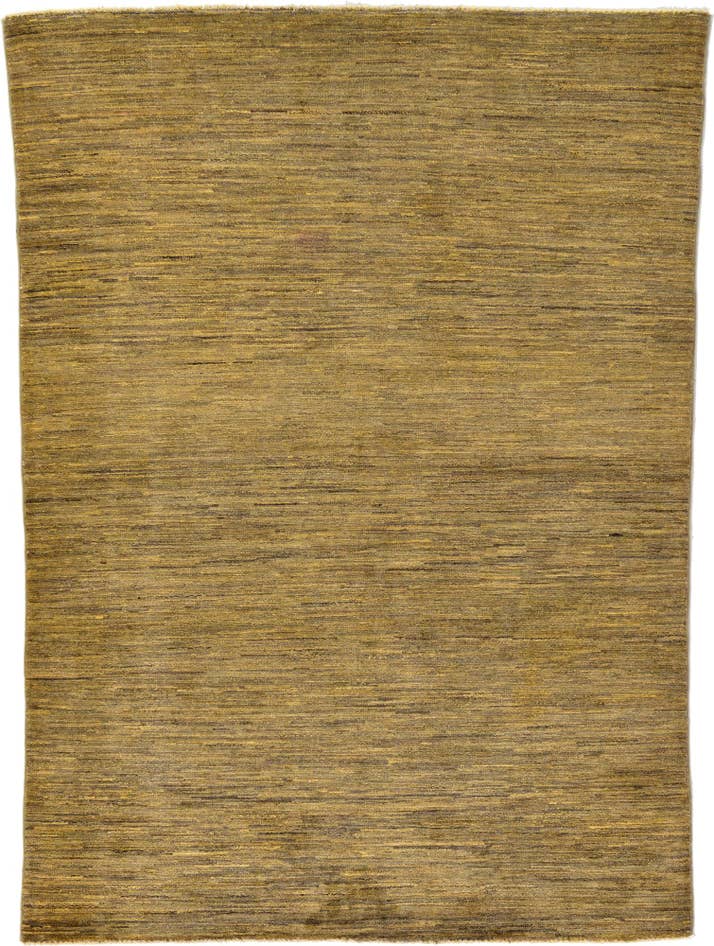 Detail image of 4' 11 x 6' 5 Hand Knotted Modern Ziegler Oriental Rug