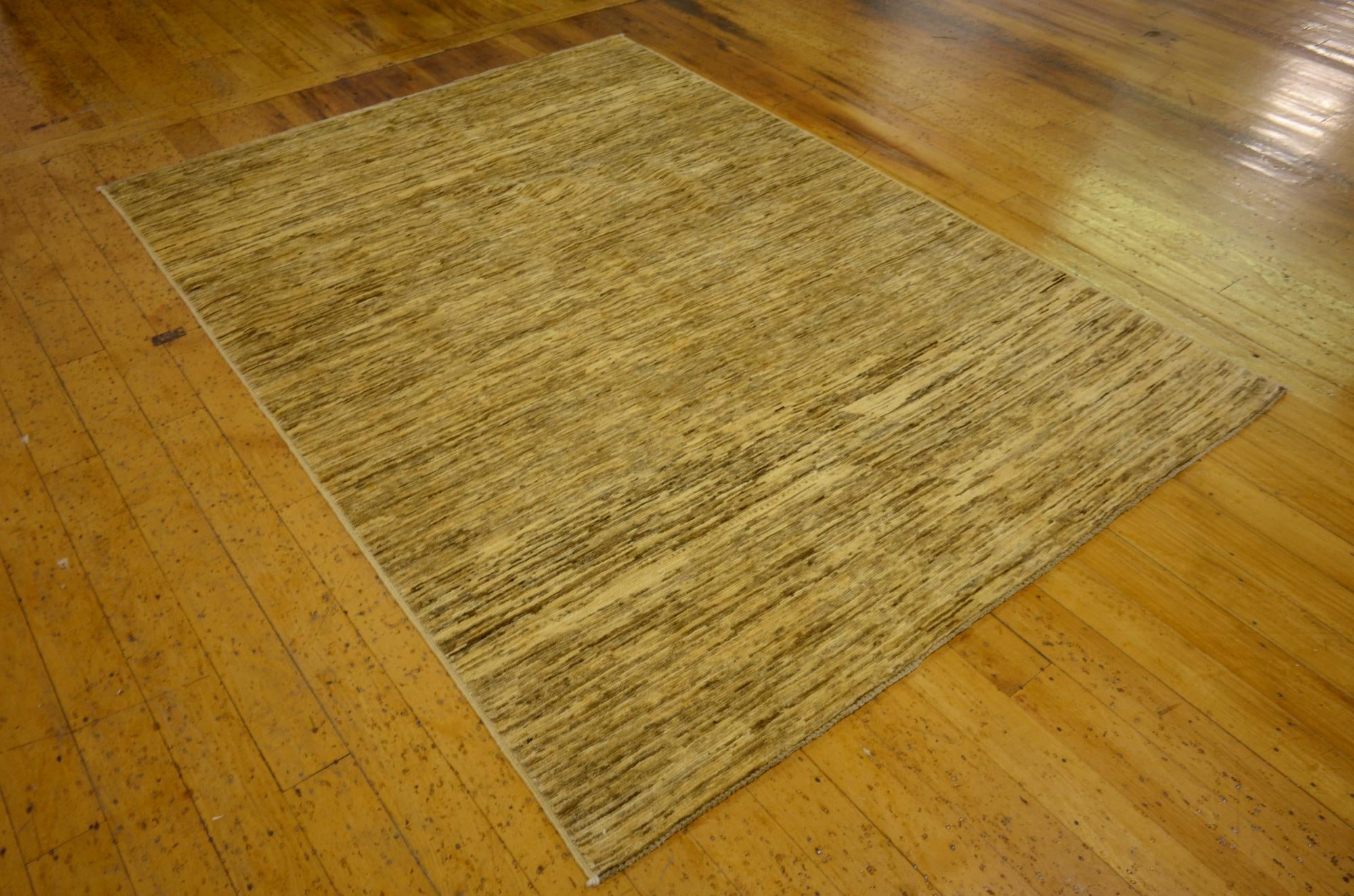 4' 8 x 6' 5 Hand Knotted Modern Ziegler Oriental Rug