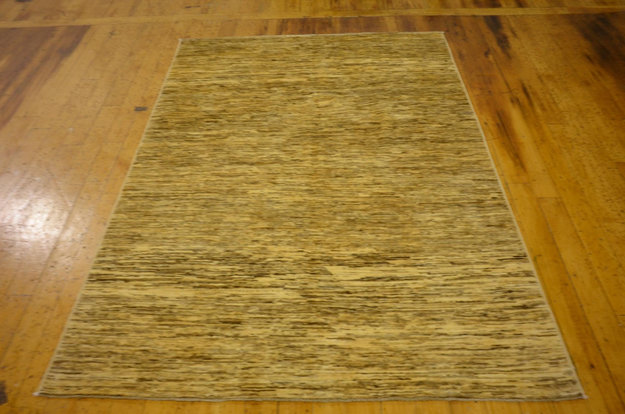4' 8 x 6' 5 Hand Knotted Modern Ziegler Oriental Rug