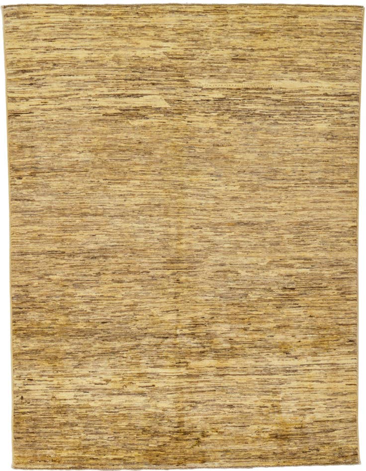 Detail image of 4' 8 x 6' 5 Hand Knotted Modern Ziegler Oriental Rug