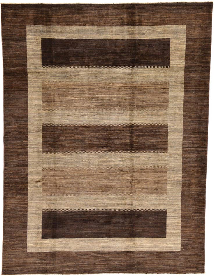 Detail image of 6' 10 x 9' 7 Hand Knotted Modern Ziegler Rug