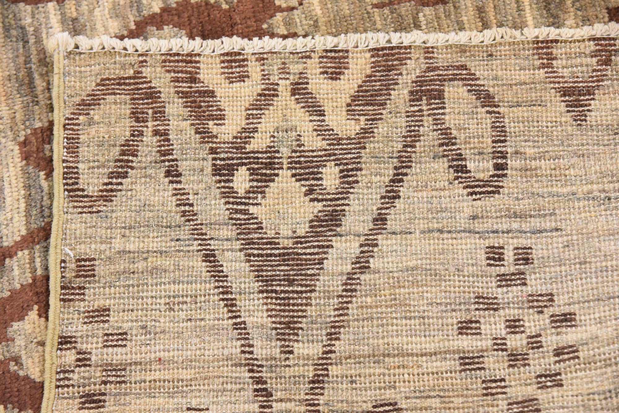 5' 7 x 7' 10 Hand Knotted Modern Ziegler Rug