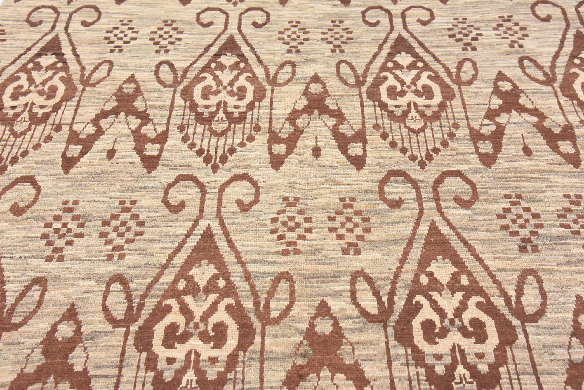 5' 7 x 7' 10 Hand Knotted Modern Ziegler Rug