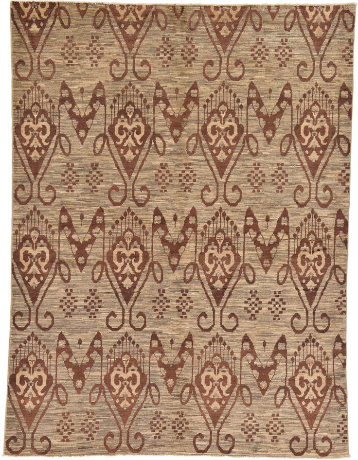 Detail image of 5' 7 x 7' 10 Hand Knotted Modern Ziegler Rug