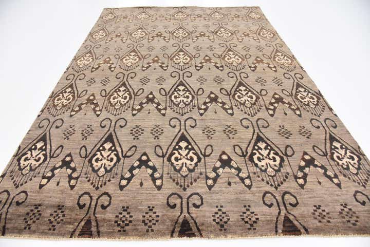 6' 8 x 9' 7 Hand Knotted Modern Ziegler Rug