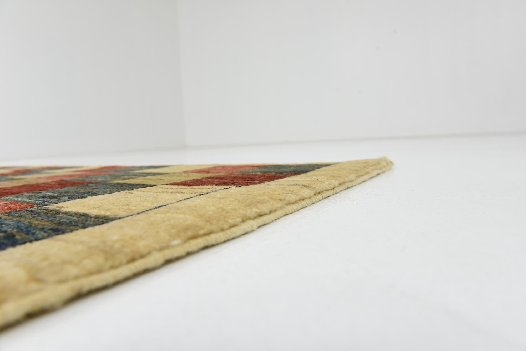 3' 10 x 6' Hand Knotted Modern Ziegler Oriental Rug