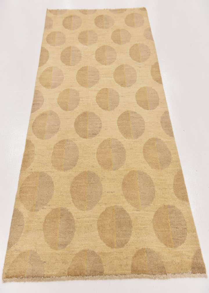4' 1 x 6' 2 Hand Knotted Modern Ziegler Wool Rug