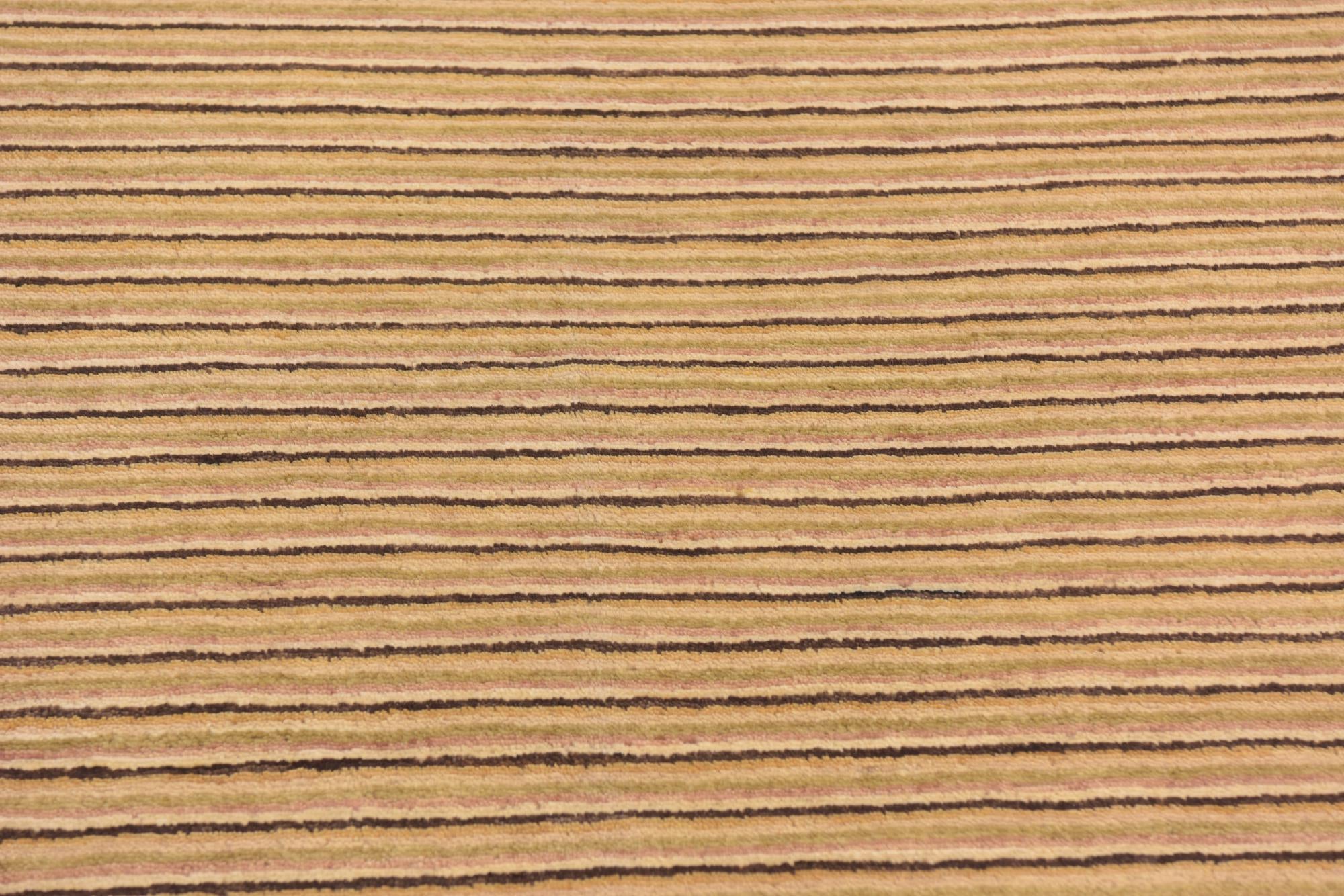 4' 1 x 6' 1 Hand Knotted Modern Ziegler Wool Rug