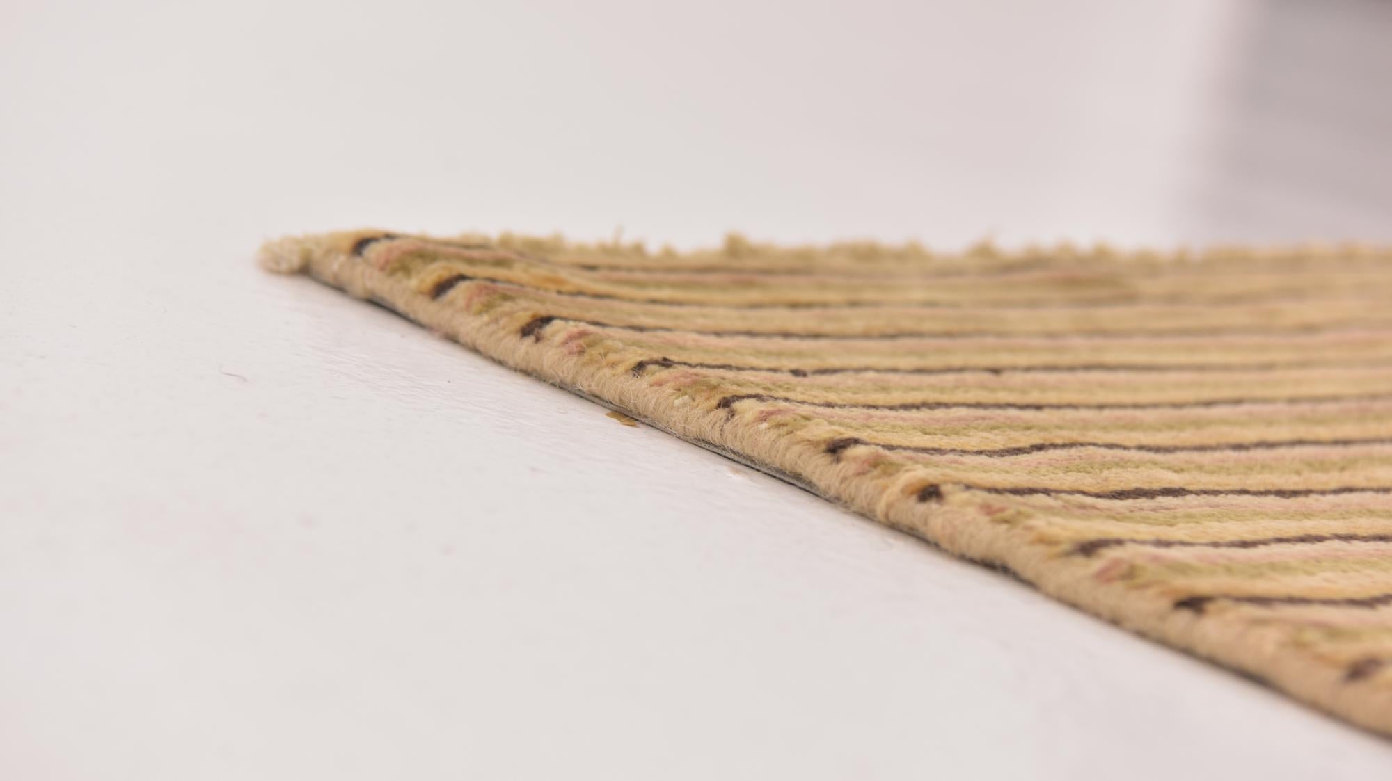 4' 1 x 6' 1 Hand Knotted Modern Ziegler Wool Rug