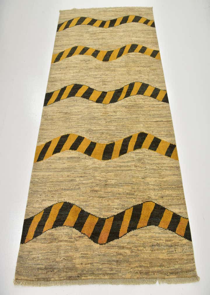5' x 6' 8 Hand Knotted Modern Ziegler Rug