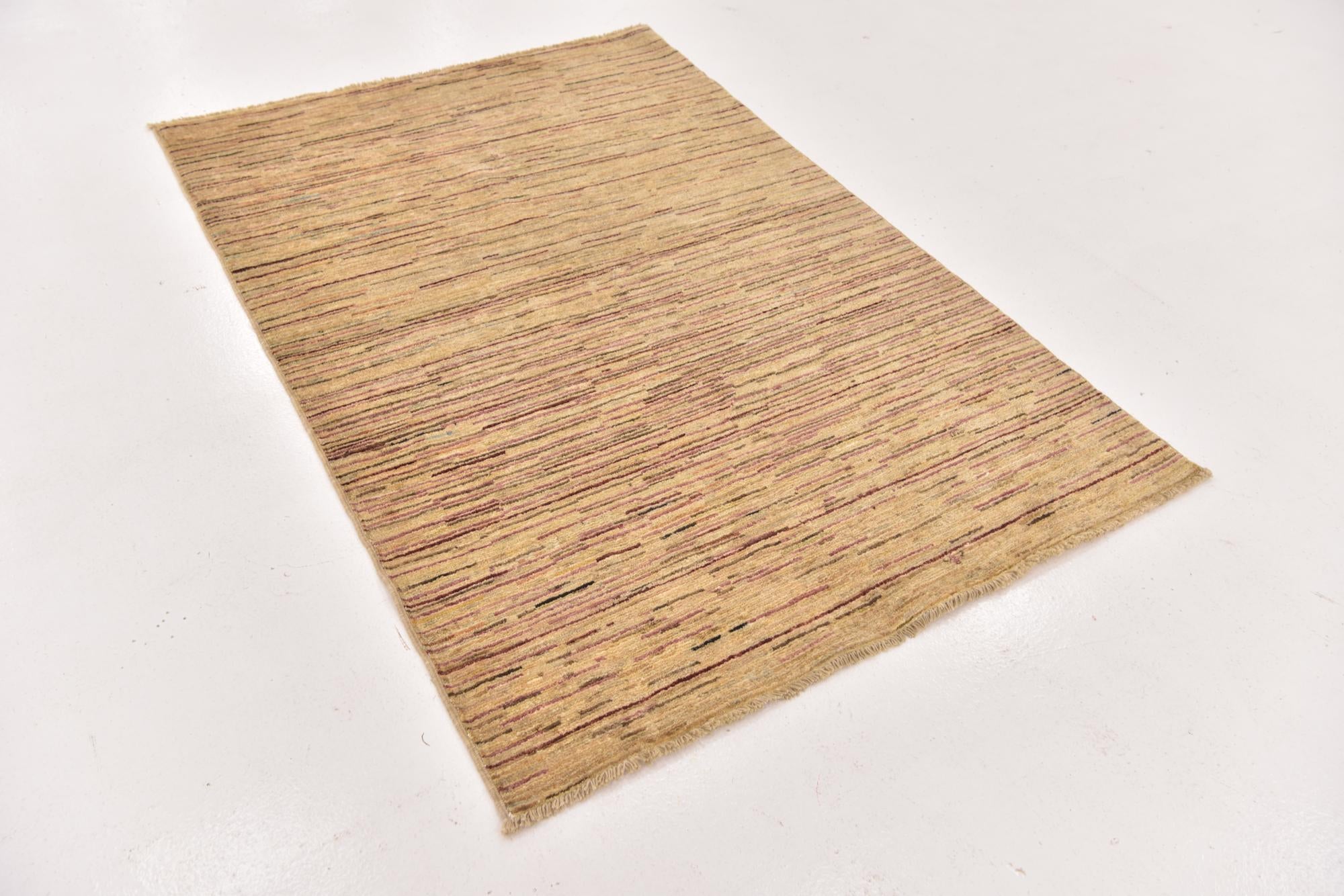 4' x 5' 10 Hand Knotted Modern Ziegler Rug