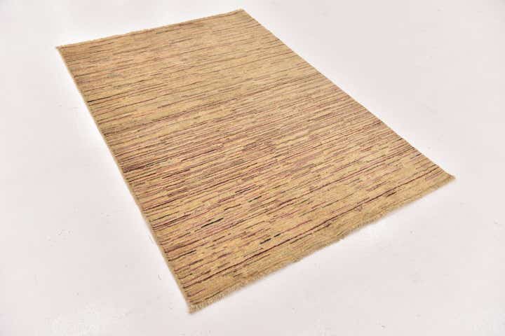 4' x 5' 10 Hand Knotted Modern Ziegler Rug