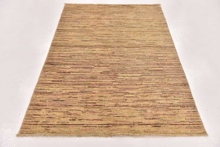 4' x 5' 10 Hand Knotted Modern Ziegler Rug