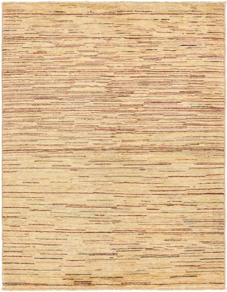 Detail image of 4' x 5' 10 Hand Knotted Modern Ziegler Rug