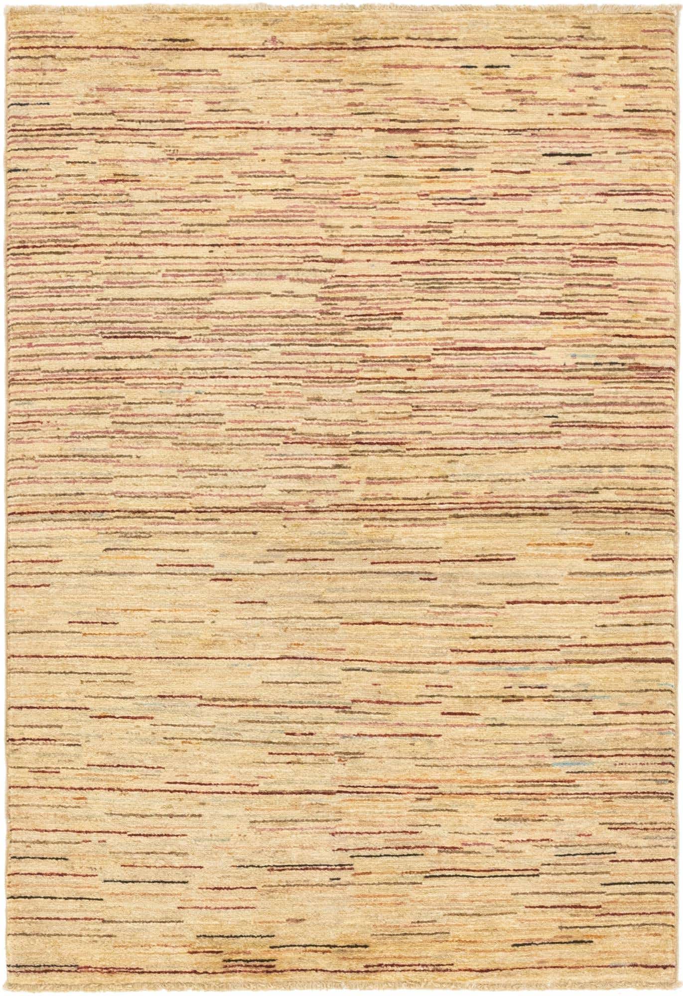 4' x 5' 10 Hand Knotted Modern Ziegler Rug