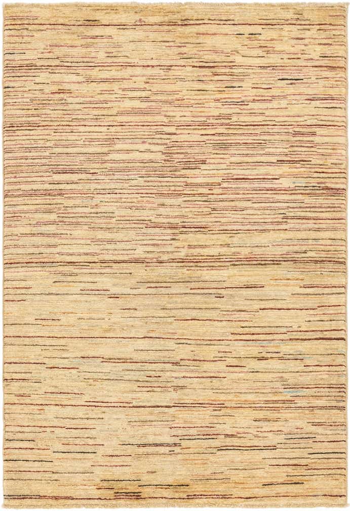 4' x 5' 10 Hand Knotted Modern Ziegler Rug