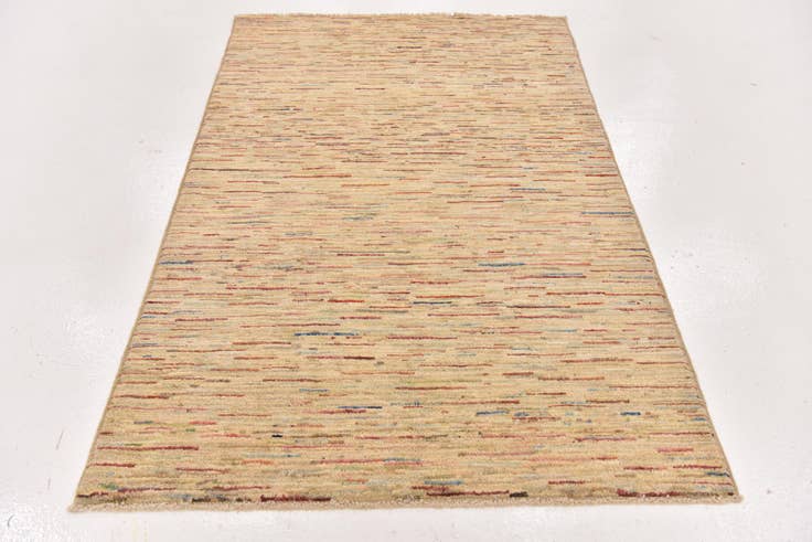 Detail image of 3' 9 x 5' 10 Hand Knotted Modern Ziegler Rug