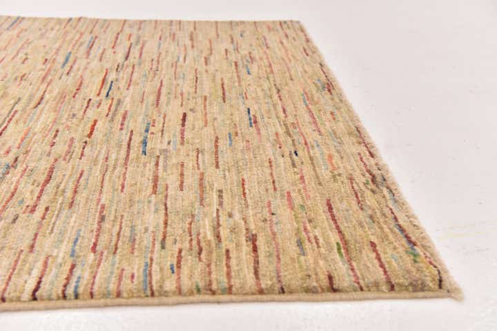 3' 9 x 5' 10 Hand Knotted Modern Ziegler Rug