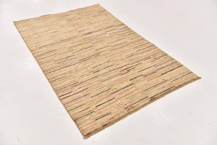 Detail image of 3' 9 x 5' 10 Hand Knotted Modern Ziegler Rug