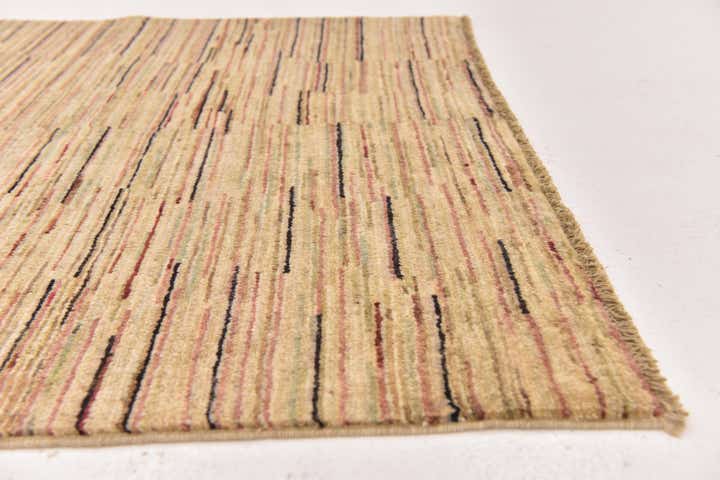 3' 9 x 5' 10 Hand Knotted Modern Ziegler Rug