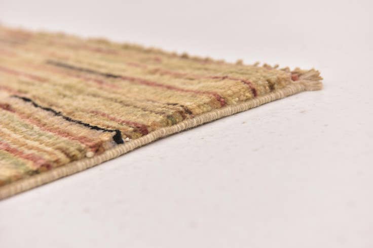 Detail image of 3' 9 x 5' 10 Hand Knotted Modern Ziegler Rug