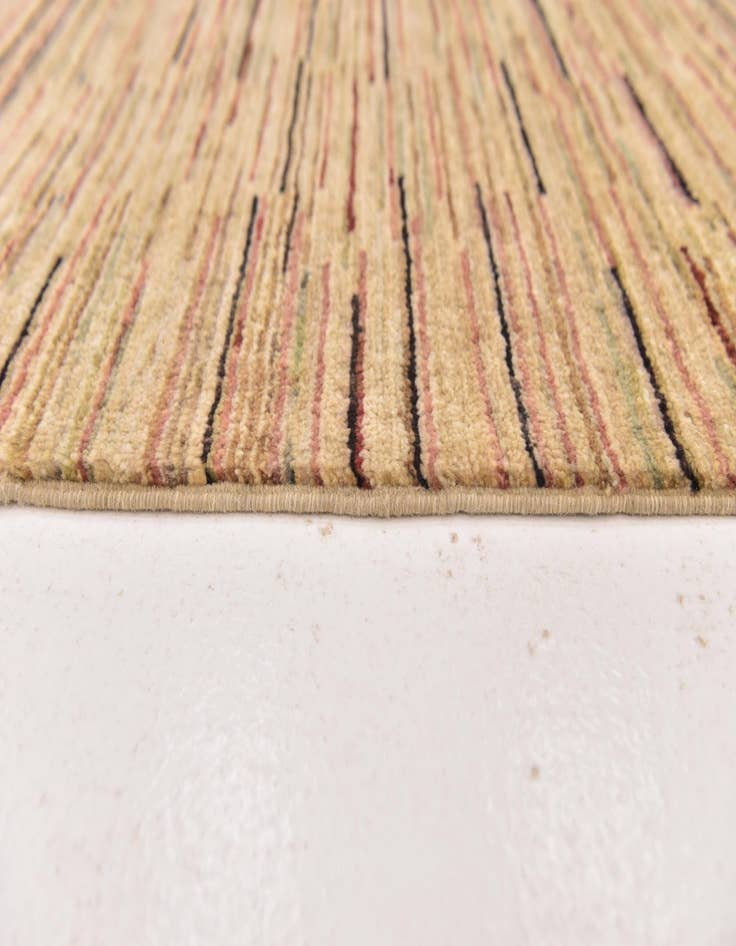 Detail image of 3' 9 x 5' 10  Hand Knotted Modern Ziegler Rug