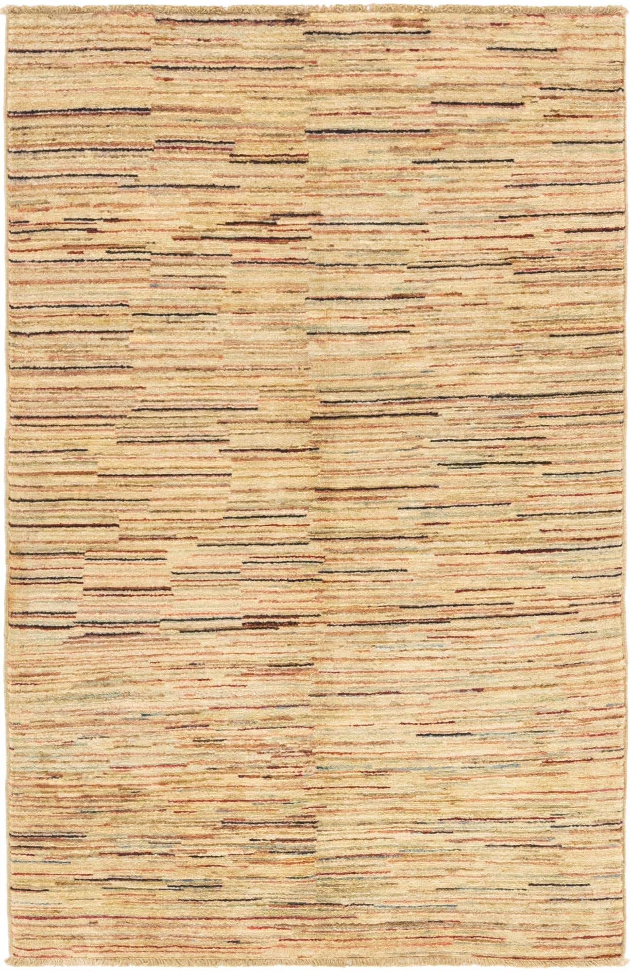3' 9 x 5' 10 Hand Knotted Modern Ziegler Rug