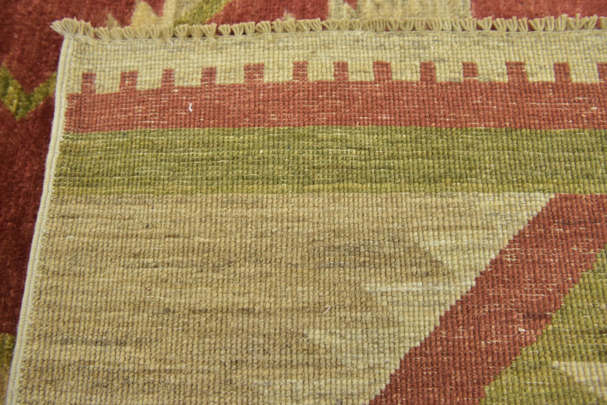 5' 8 x 7' 10 Hand Knotted Modern Ziegler Rug
