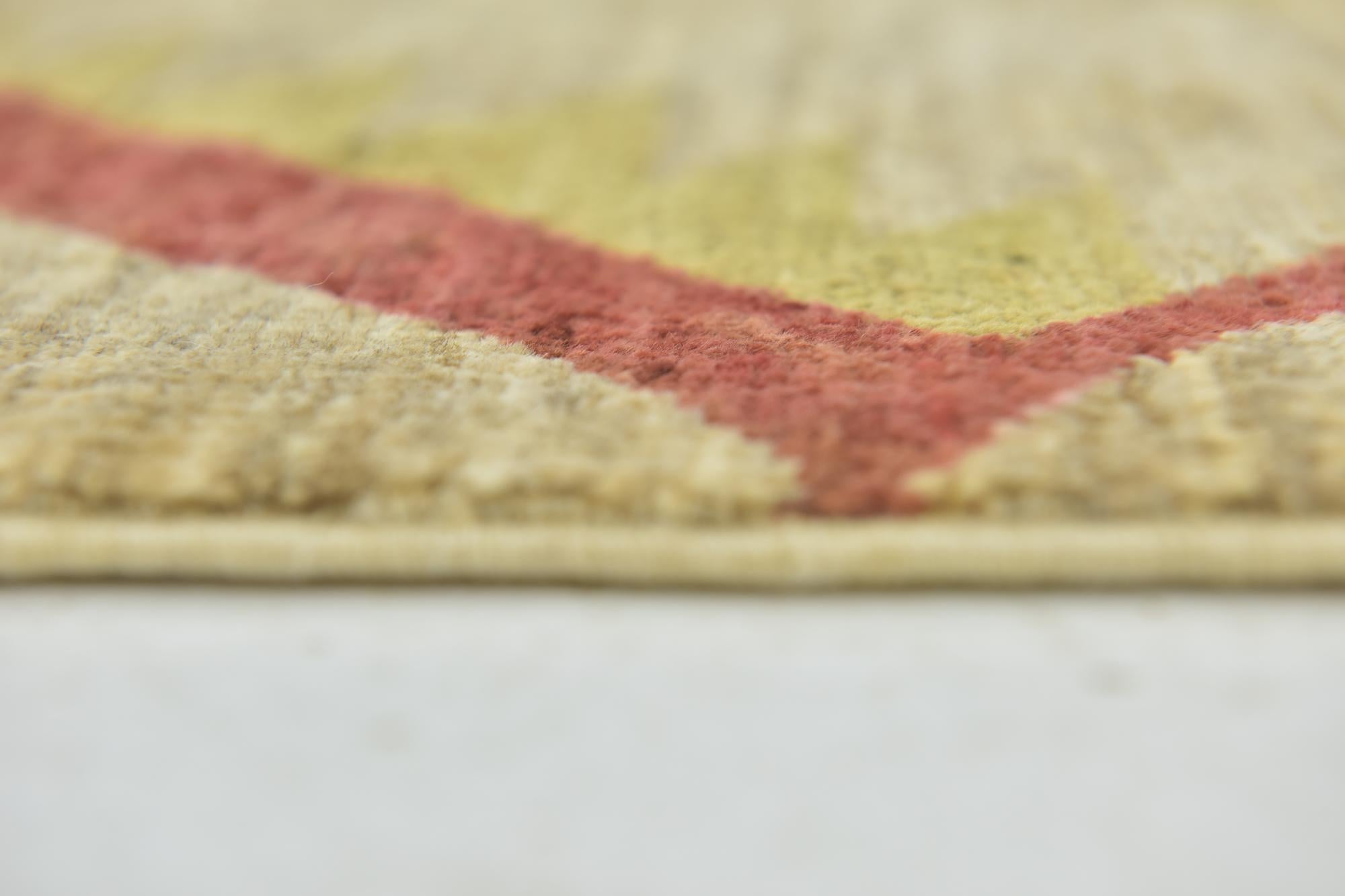 5' 8 x 7' 10 Hand Knotted Modern Ziegler Rug