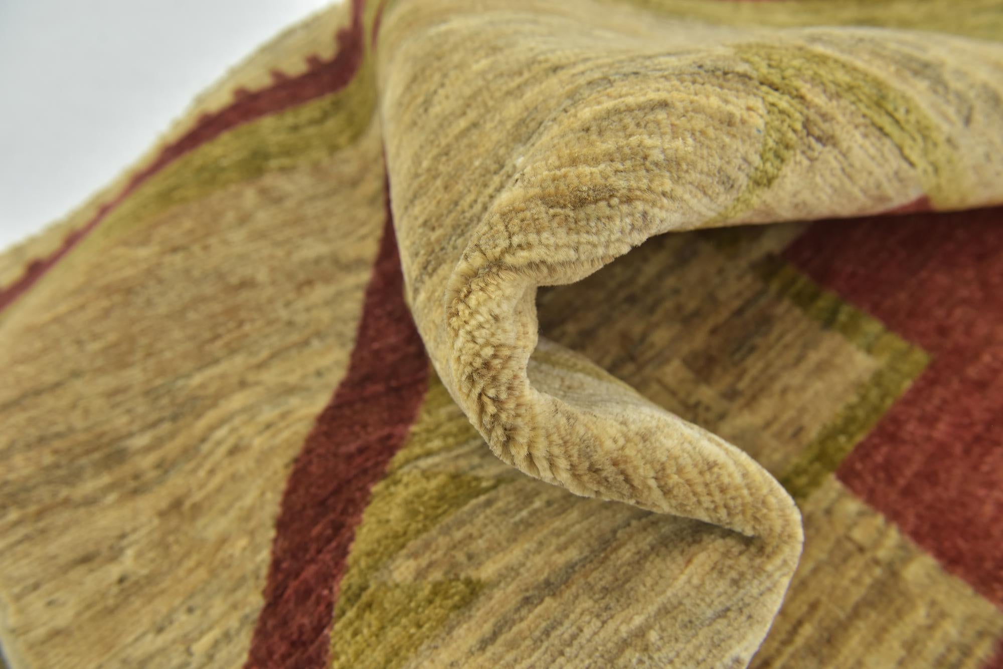 5' 8 x 7' 10 Hand Knotted Modern Ziegler Rug