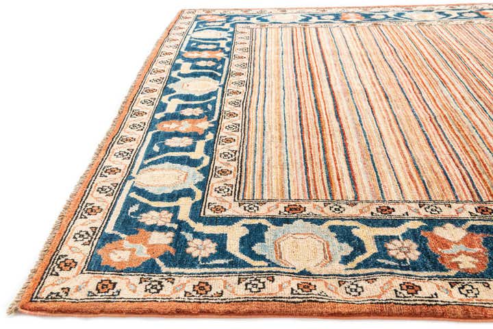 4' 10 x 6' 6 Hand Knotted Modern Ziegler Wool Rug