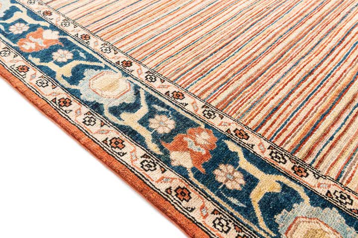 4' 10 x 6' 6 Hand Knotted Modern Ziegler Wool Rug