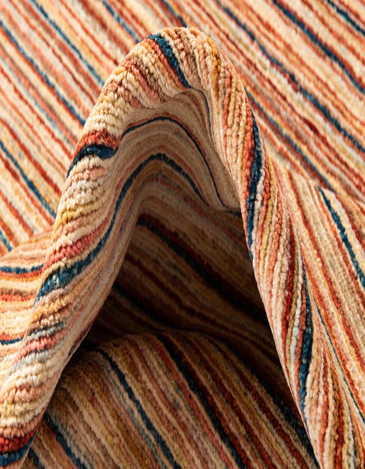 Detail image of 4' 10 x 6' 6  Hand Knotted Modern Ziegler Wool Rug