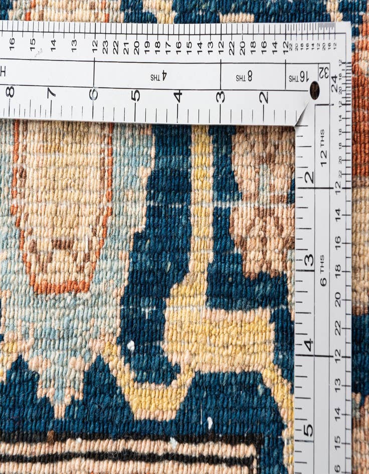 Detail image of 4' 10 x 6' 6  Hand Knotted Modern Ziegler Wool Rug