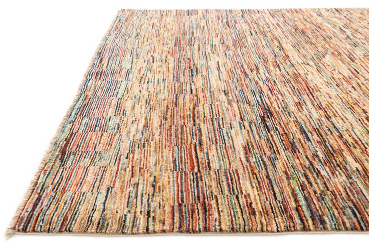 Detail image of 155cm x 190cm Hand Knotted Modern Ziegler Wool Rug