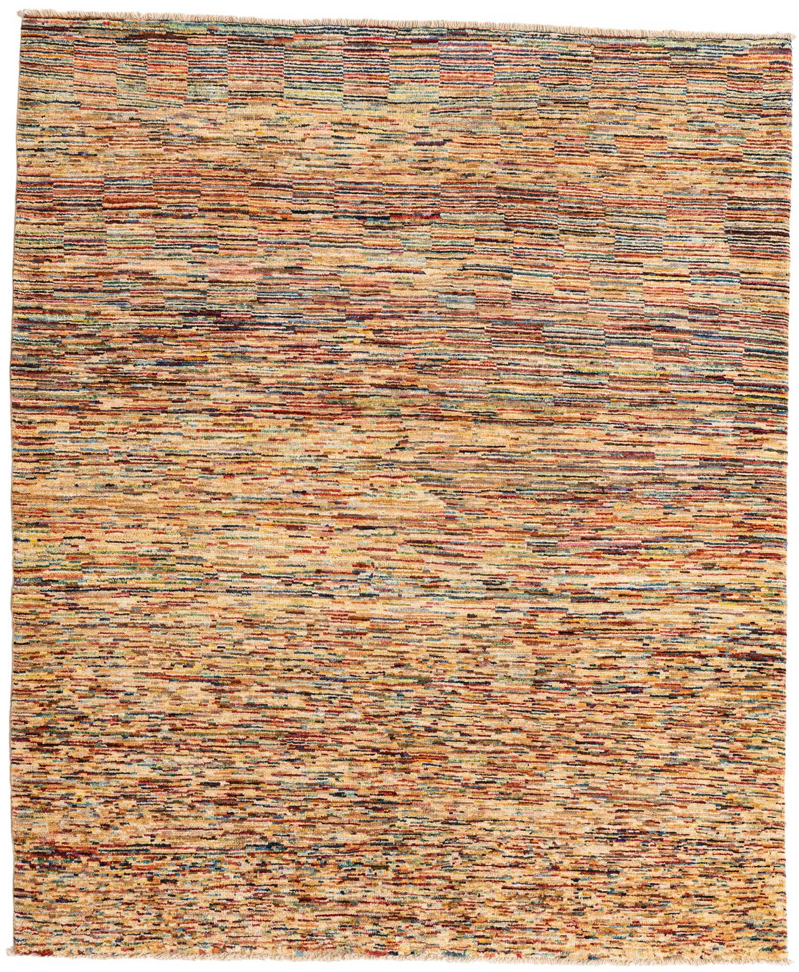 5' 2 x 6' 2 Hand Knotted Modern Ziegler Wool Rug