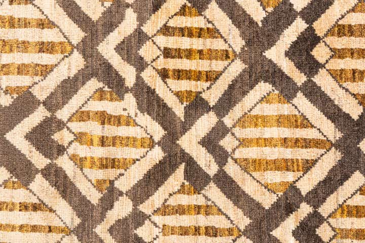 5' x 6' 7 Hand Knotted Modern Ziegler Wool Rug