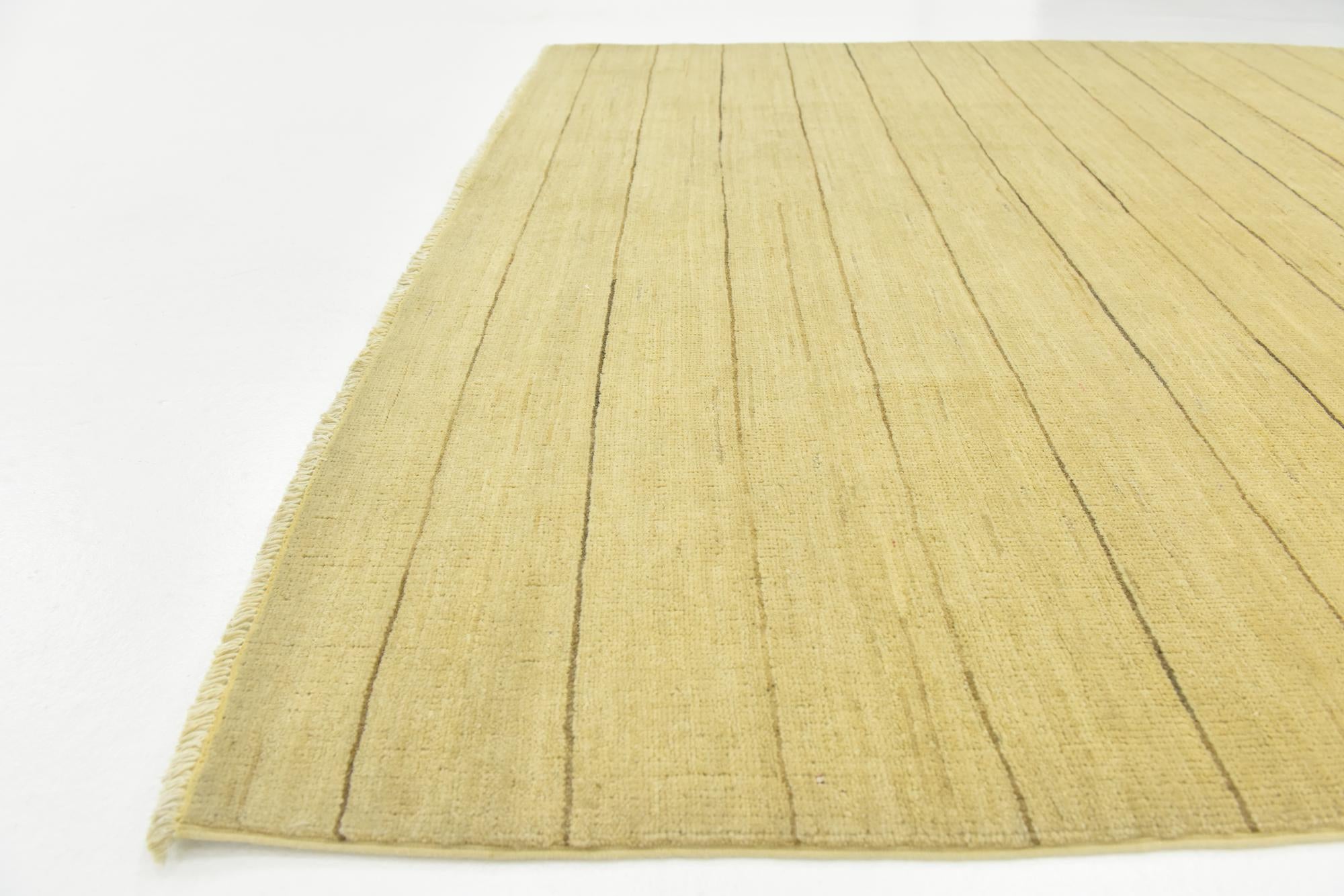 4' 7 x 5' 11 Hand Knotted Modern Ziegler Rug