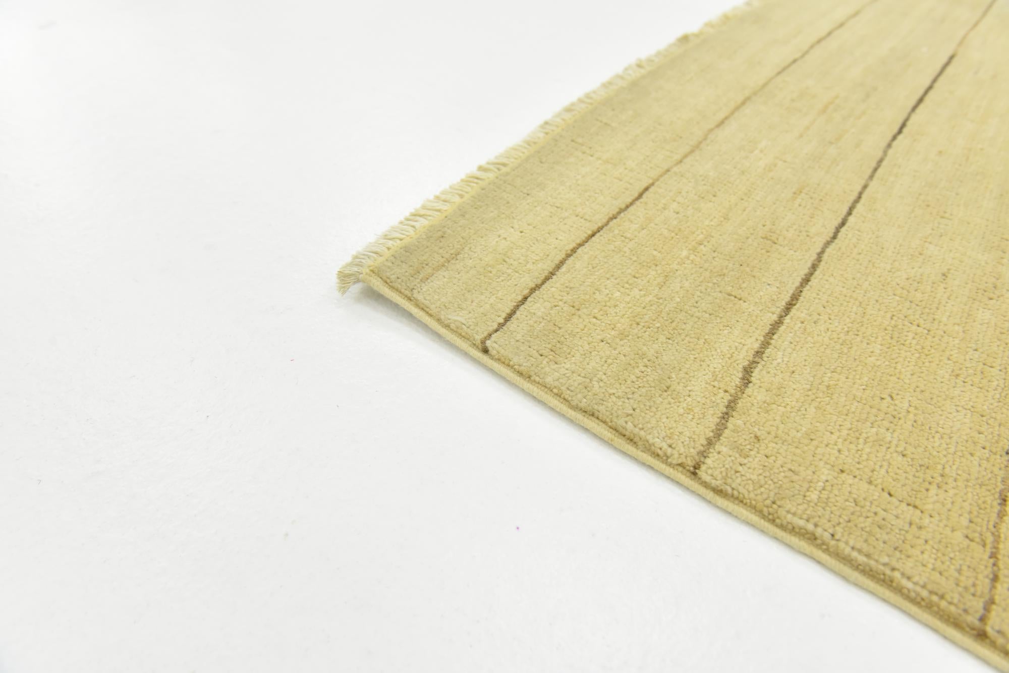 4' 7 x 5' 11 Hand Knotted Modern Ziegler Rug