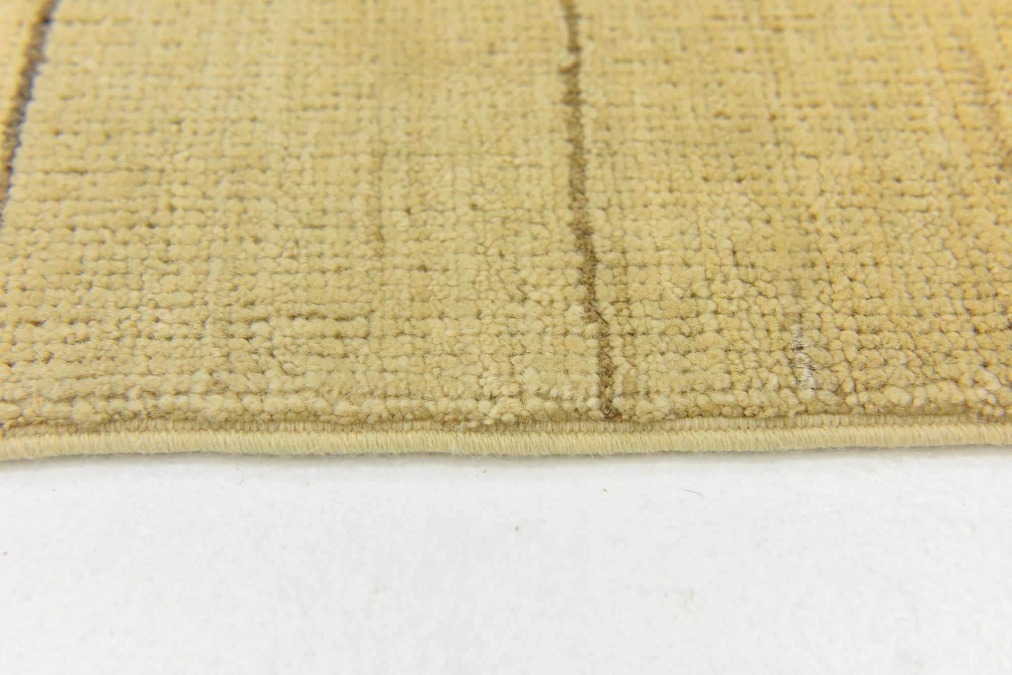 4' 7 x 5' 11 Hand Knotted Modern Ziegler Rug