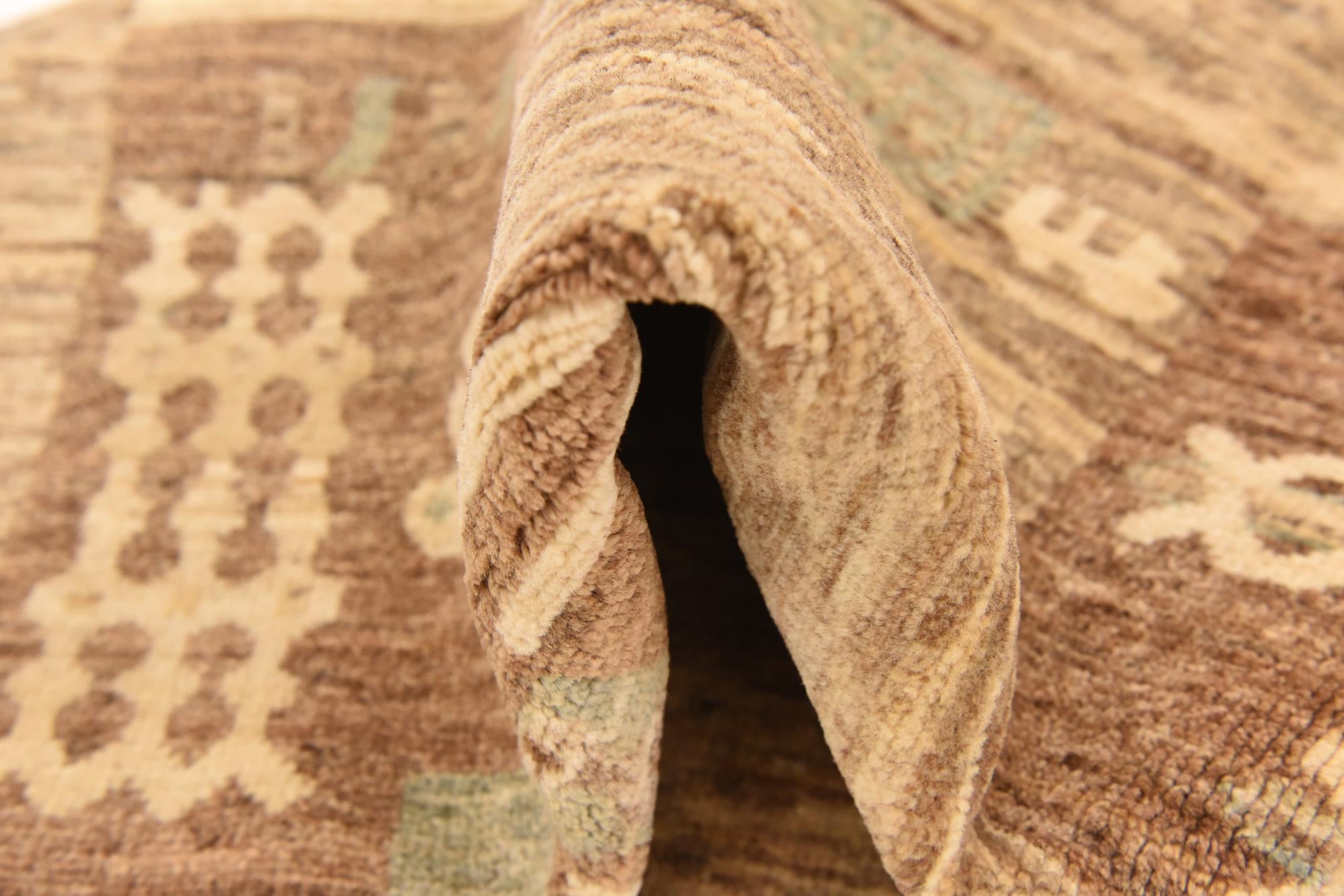 6' 7 x 9' 9 Hand Knotted Modern Ziegler Rug
