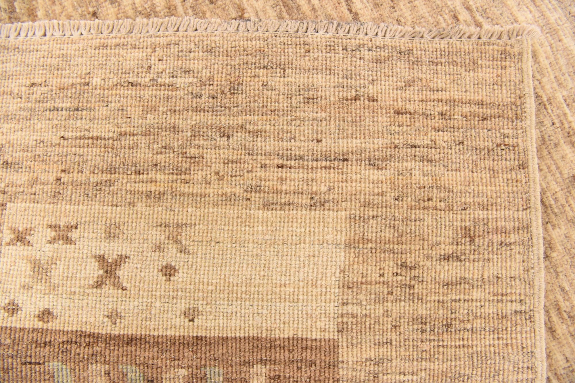 6' 7 x 9' 9 Hand Knotted Modern Ziegler Rug